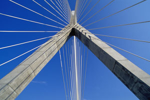 Zakim Bridge by Dana Bille